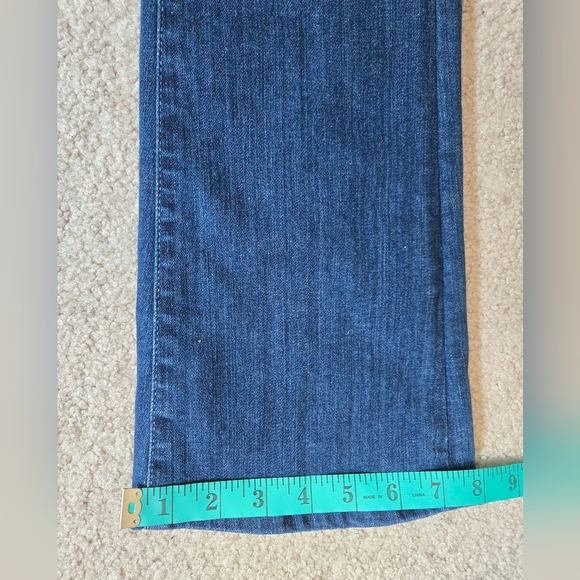 PILCRO ANTHROPOLOGIE Dark Wash Blue Bootcut Jeans. Size 26 - Picture 12 of 12